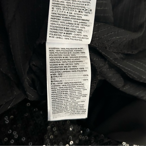 Banana Republic Black Sequin Dress | Size Small - Picture 5 of 6